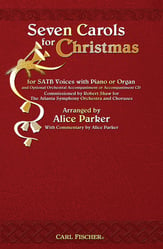 Seven Carols for Christmas SATB Choral Score cover